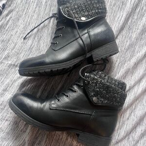 Black womens boots
